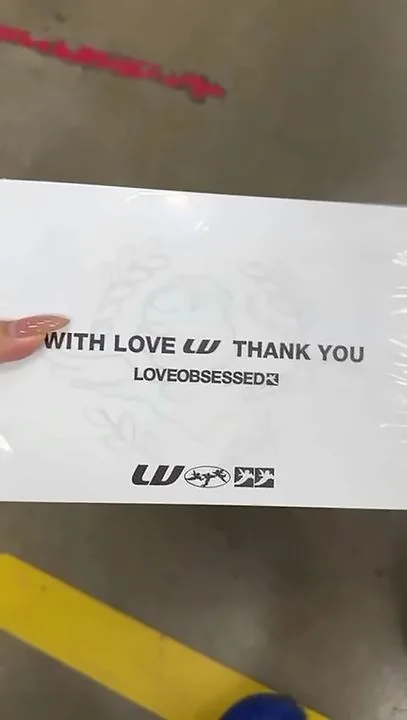 Papel personalizado With Love de Loveobsessed