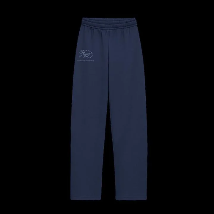 Pantalón azul marino de Mommyslove, frontal