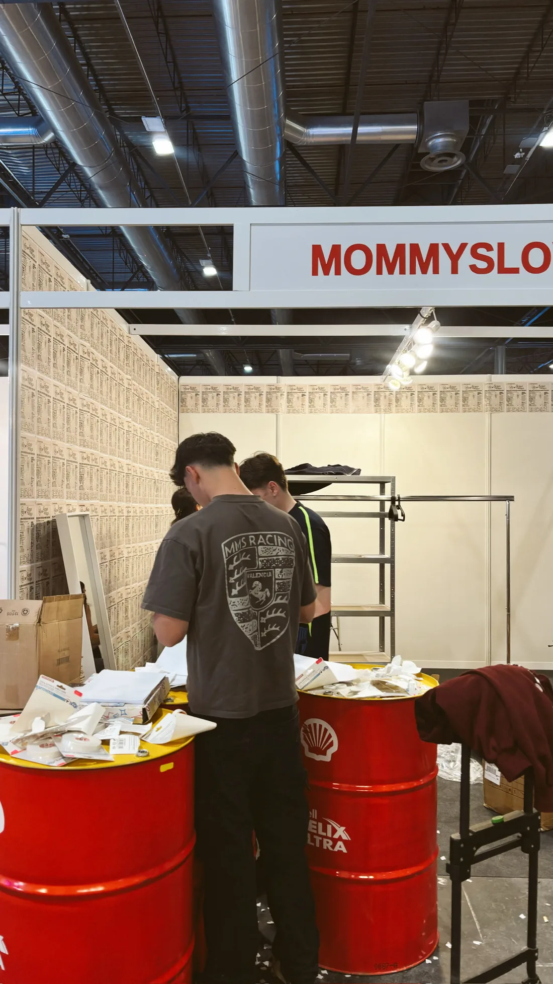 Stand de Mommyslove en Scrapworld, producido por Demo Product